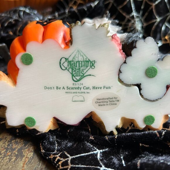 Charming Tails HALLOWEEN “Don’t Be A Scaredy Cat, Have Fun” (85/124) - Picture 15 of 16